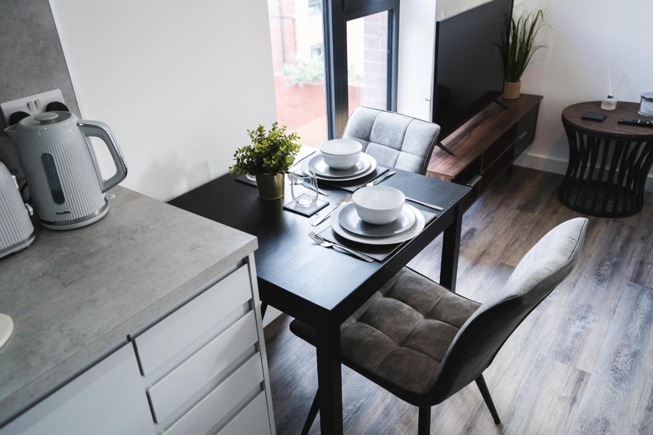 Central Studio - New - Free Wi-Fi - City Centre Sheffield Extérieur photo